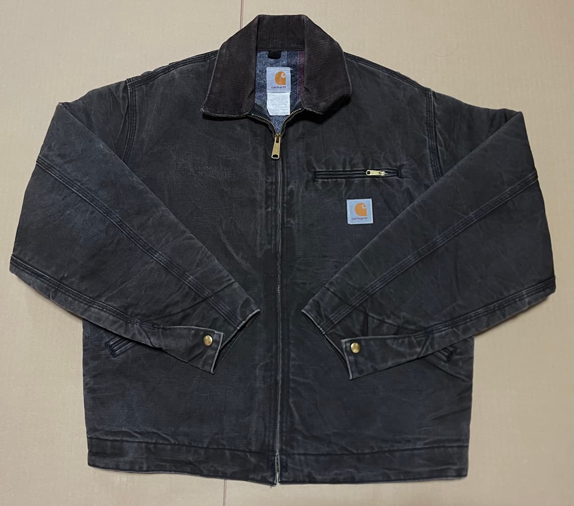 [L] 칼하트 디트로이트 자켓 J01 블랙 BLK 라지 상품이미지1