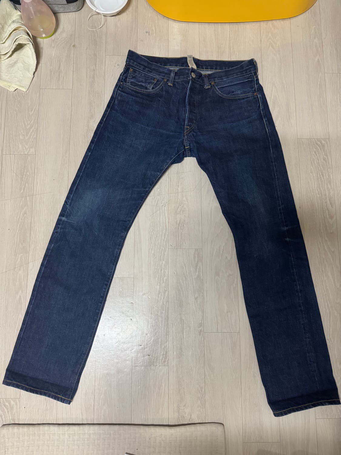RRL 더블알엘 로우 스트레이트 셀비지 데님 31x32(실측) 상품이미지1
