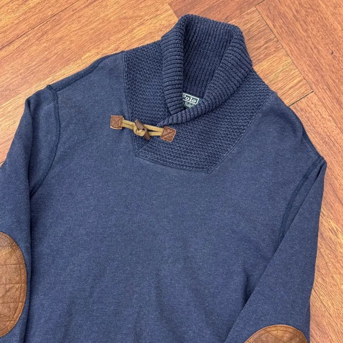 L 폴로 랄프로랜 숄카라 패치 맨투맨  상품이미지2