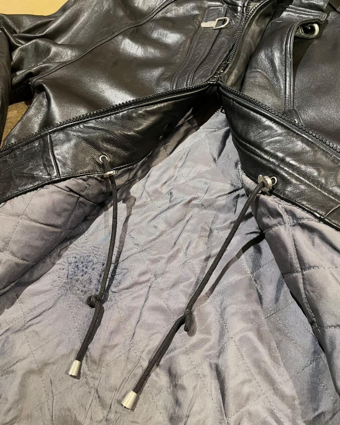 80’s 소가죽 파이어맨 코트 상품이미지5