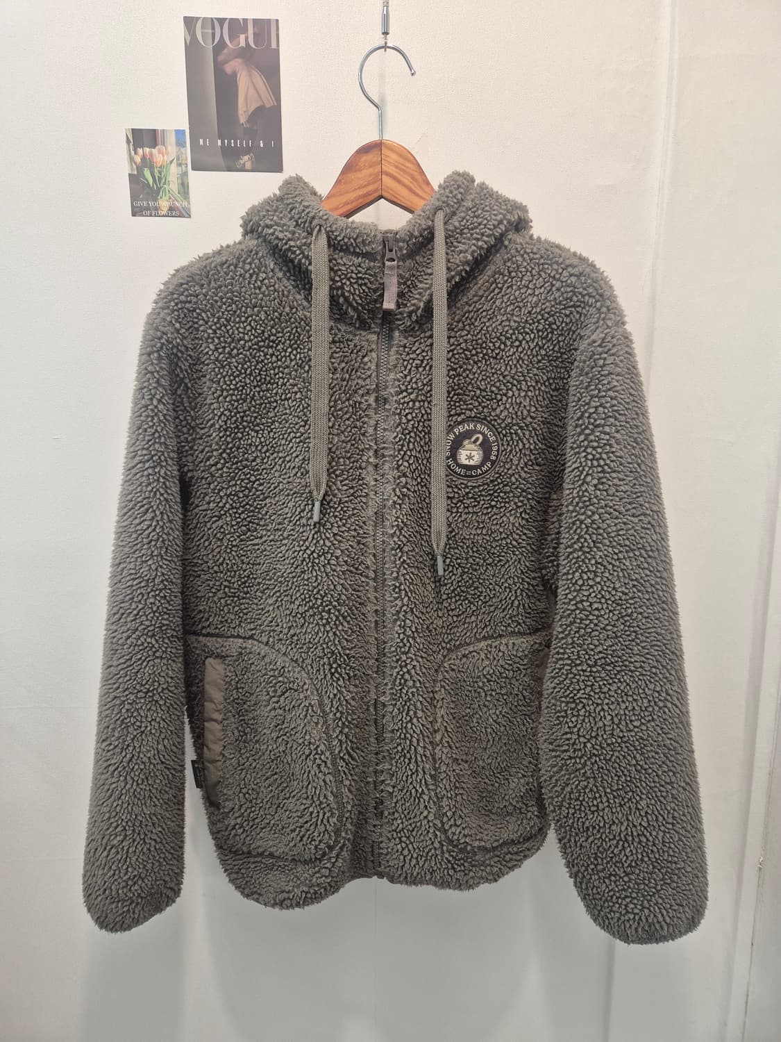 스노우피크 뽀글이 후드집업  100
사이즈 상품이미지1