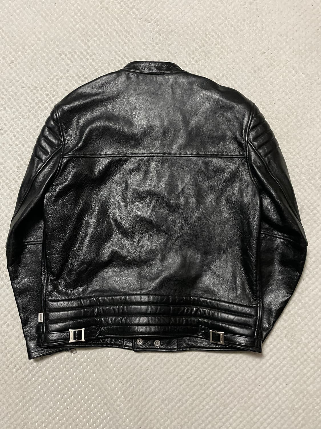 DIAFVINE 디아프바인 2WAY 카우하이드 소가죽 마크 레더 자켓 상품이미지2