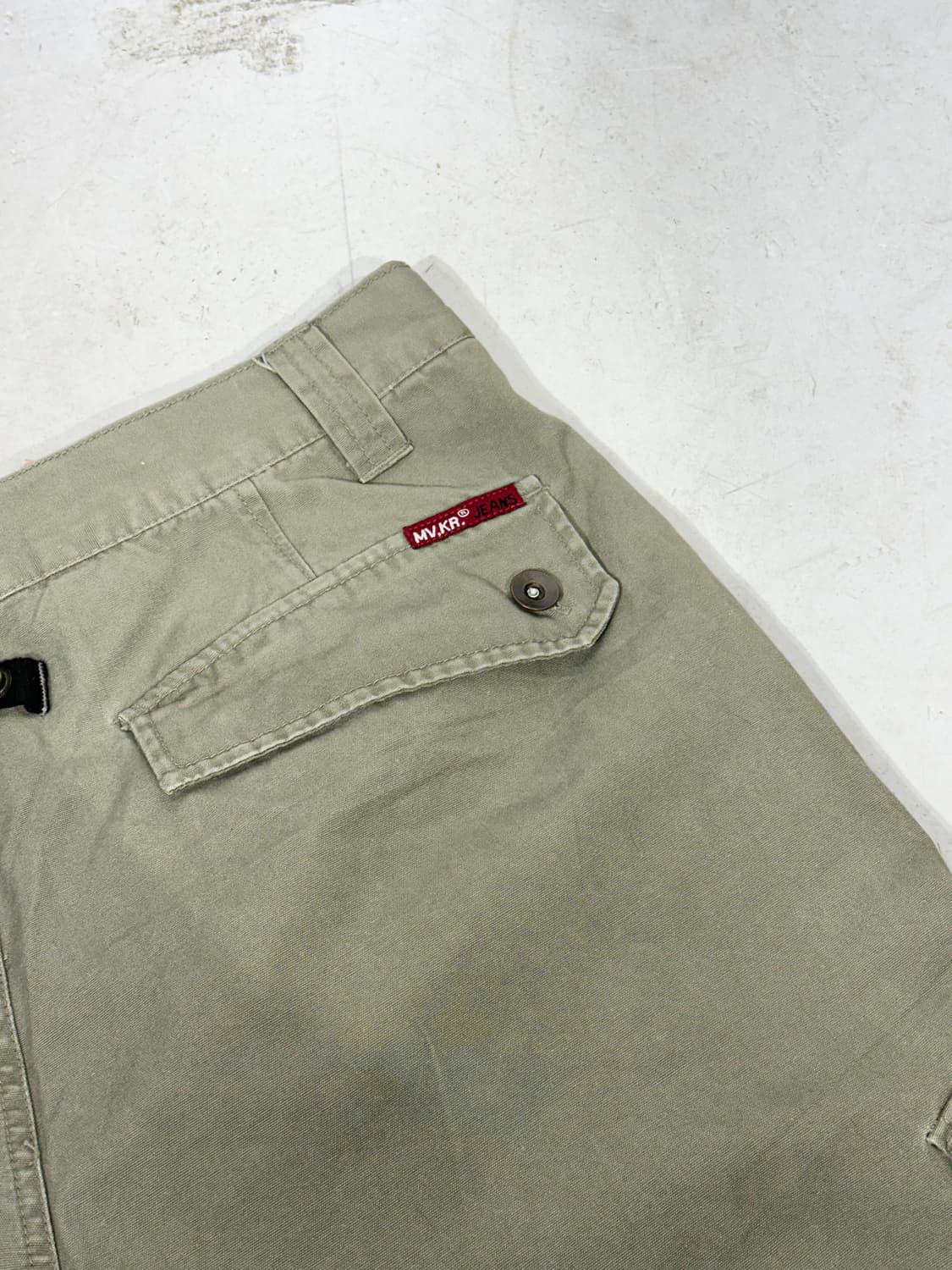 빈티지 mv 와이드 빅 포켓 카키 베이지 카고 팬츠 XXL 상품이미지6