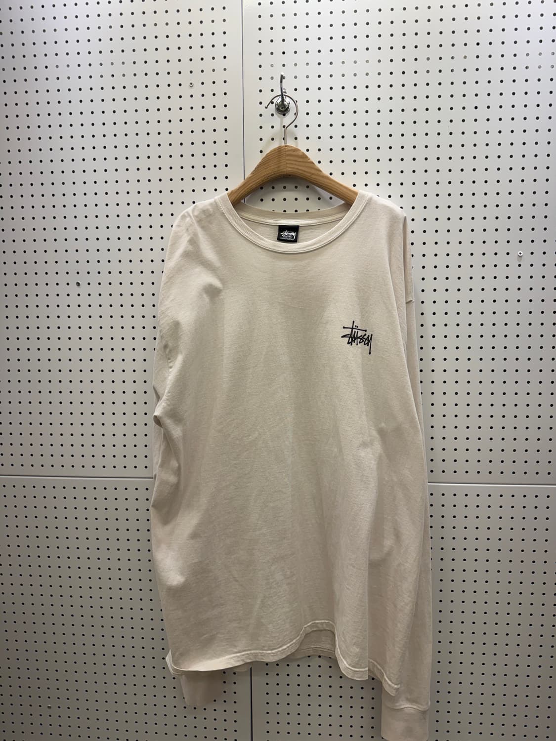 스투시 아이보리 롱슬리브 티셔츠 U446 상품이미지2