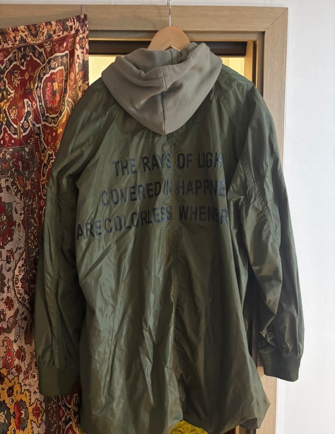 준지 낙하산 야상 후드자켓 (46) 상품이미지2