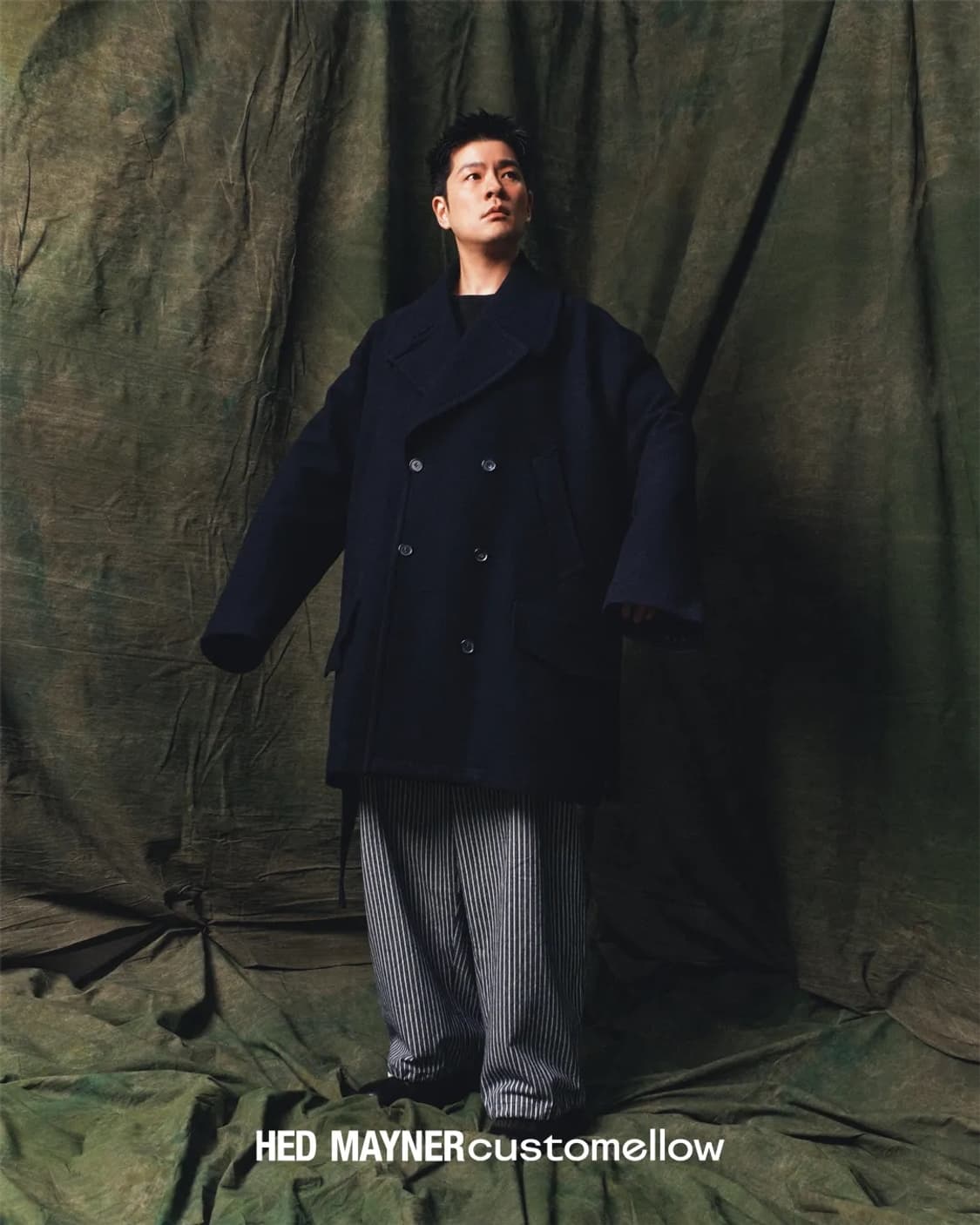 헤드메이너x커스텀멜로우 피코트 M 100사이즈 상품이미지1