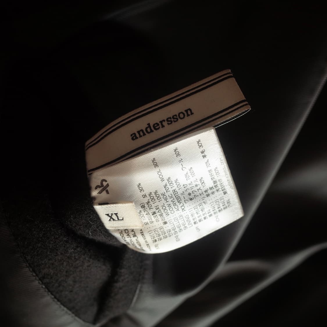 앤더슨벨 블랙 웨스턴 자켓 XL 상품이미지5