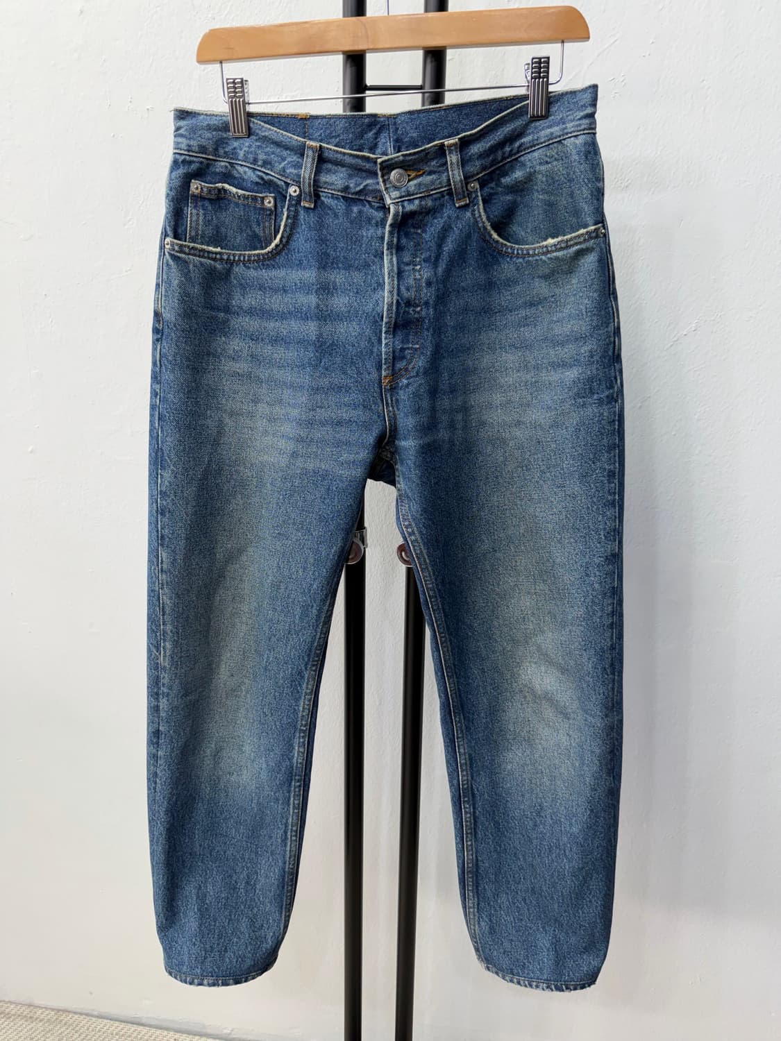 정품) 산드로옴므 로고 데님 청바지 32 상품이미지1