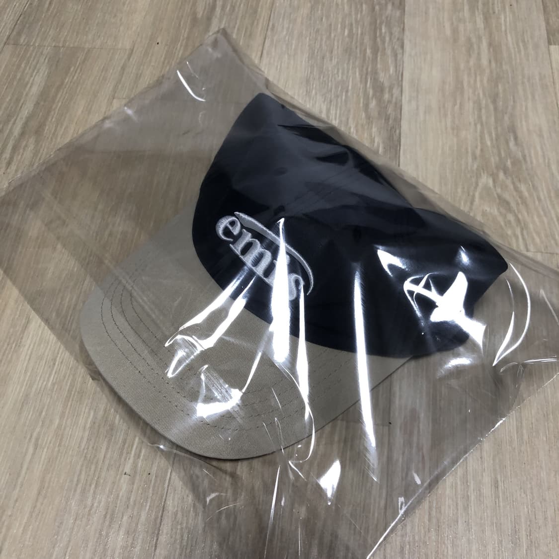 (OS) 이미스 EMIS 뉴 로고 믹스 볼캡 베이지 네이비 상품이미지10