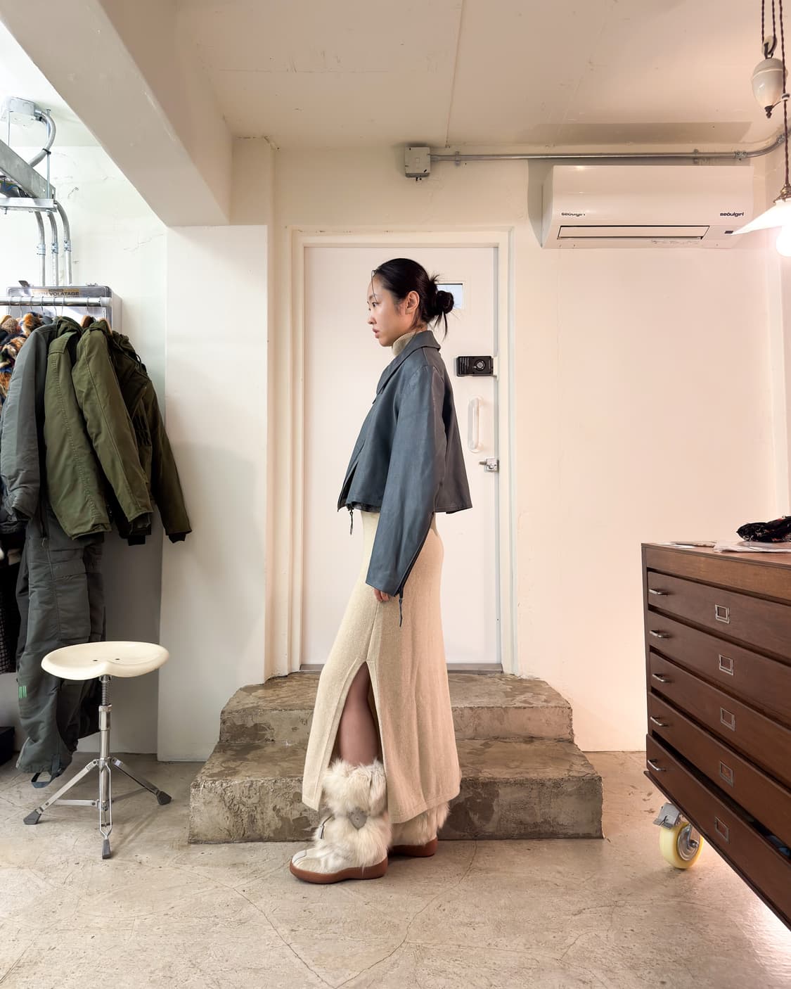 German Submarine  U-Boat Leather Jacket 상품이미지2