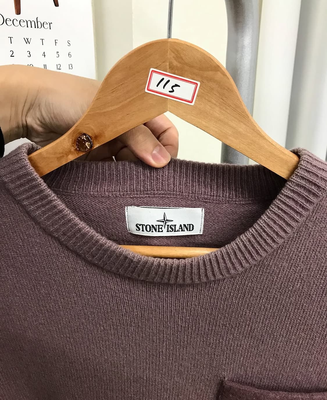 스톤아일랜드 포켓 울 니트 상품이미지2