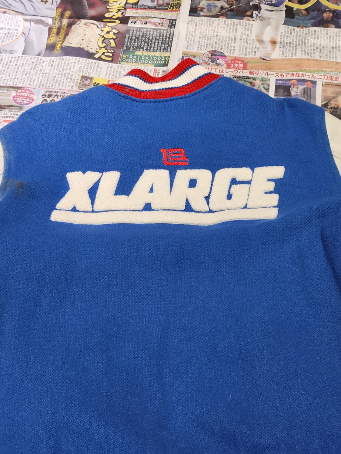 X-LARGE NFL로고 오마주 바시티 L 상품이미지10