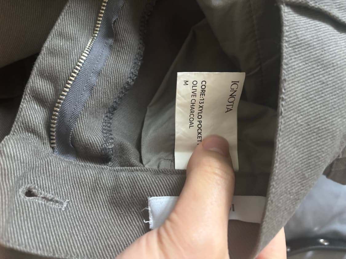 이그노타 코어 13 xylo pocket pants 팬츠 바지 코튼 M 상품이미지3