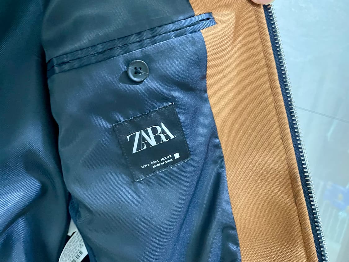 자라 / 블루종 자켓, 봄버 자켓, 남성자켓 / L 상품이미지8