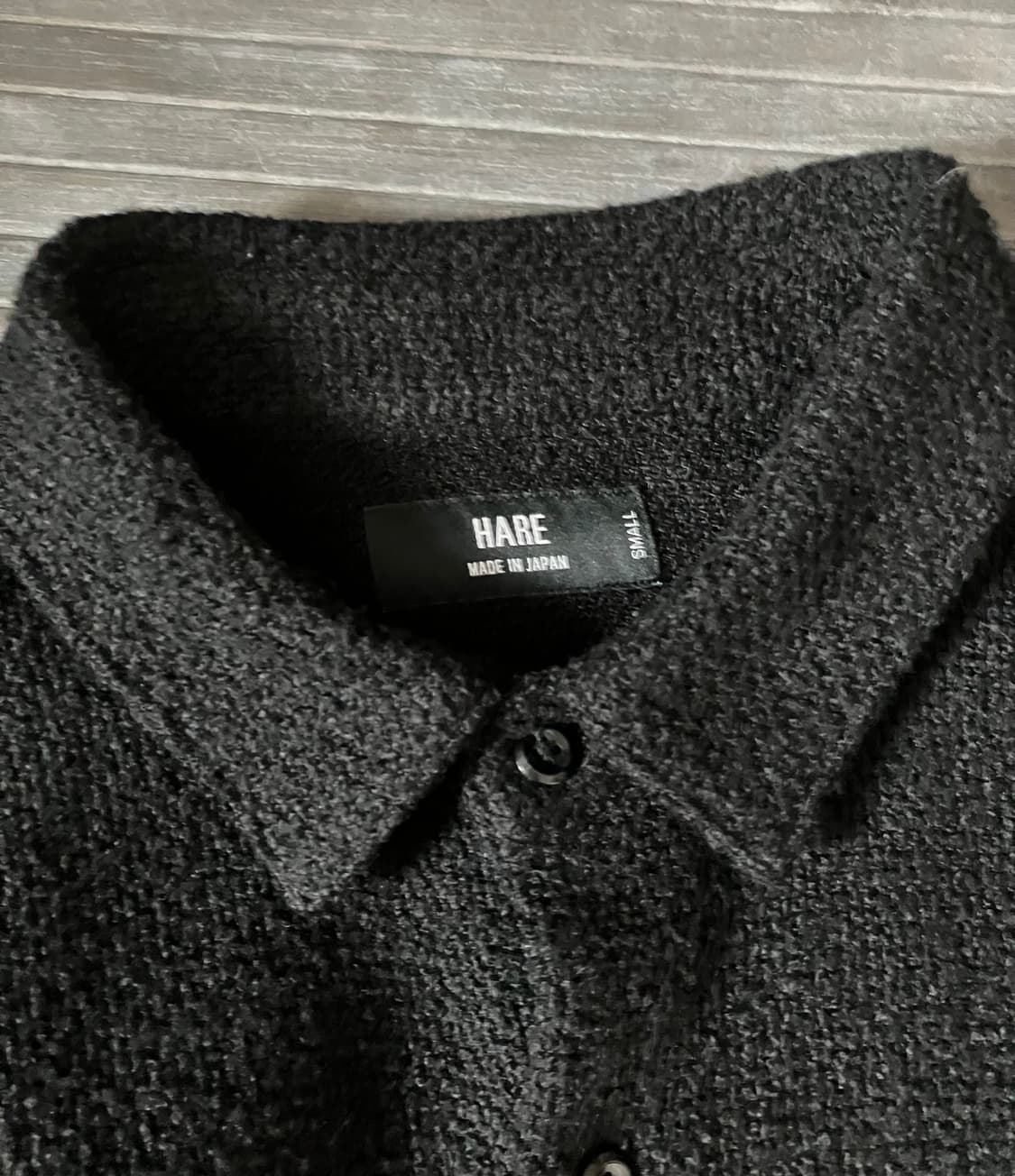 Overfit black wool shirts jacket 상품이미지4