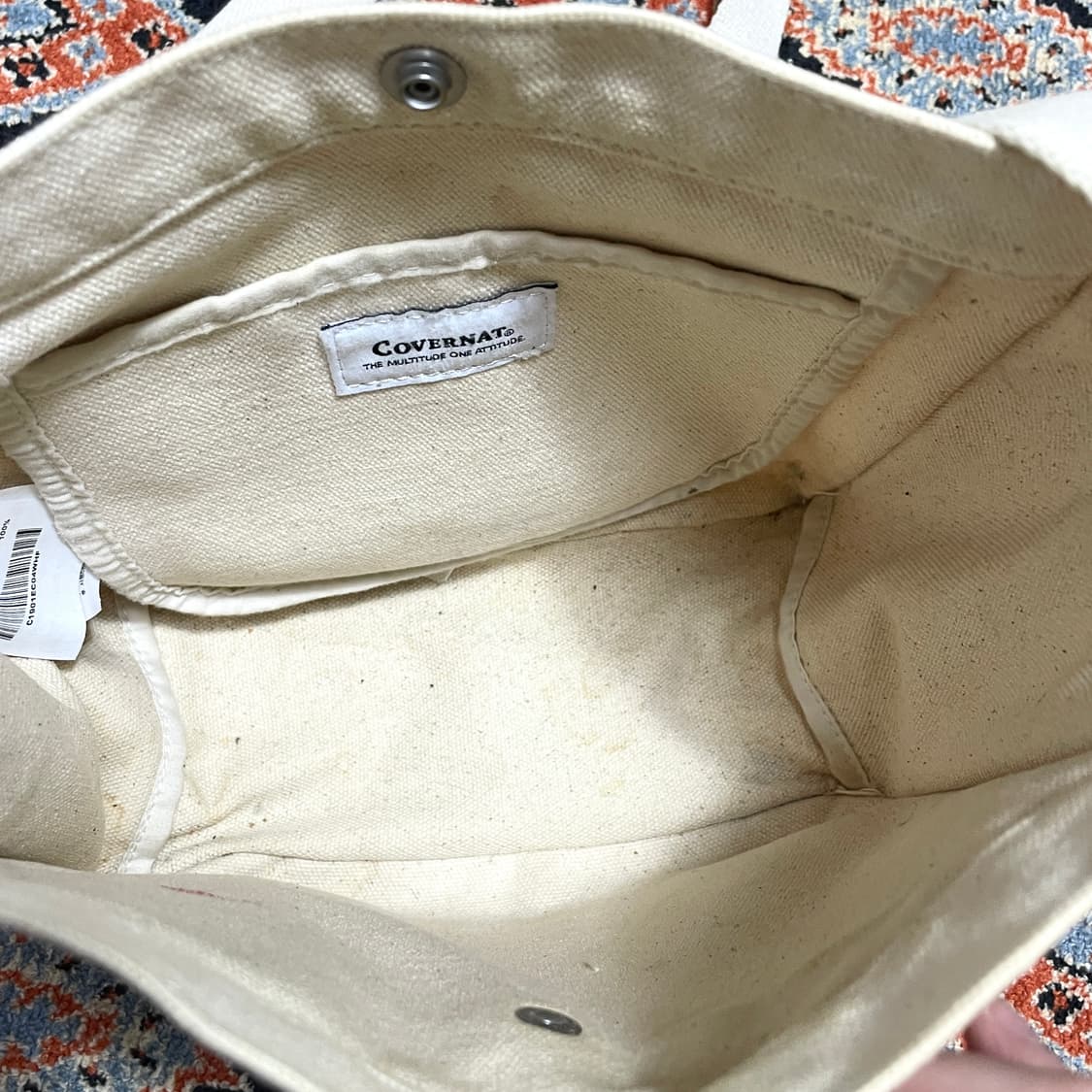 커버낫 아이보리 미니 에코 크로스백 상품이미지6