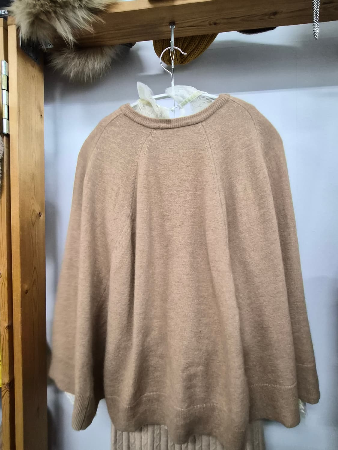 soo&june 캐시미어 케이프니트. ggpx니트스커트 상품이미지4