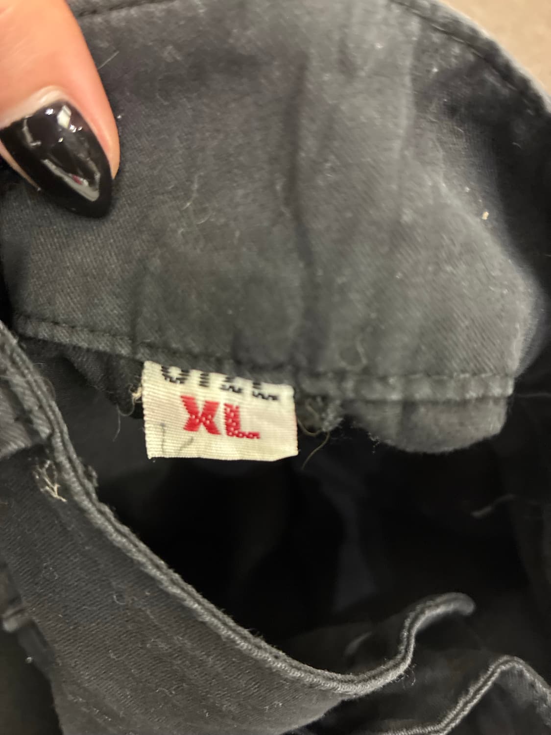 XL)Japanese vintage 여성 포켓 디테일 카고 팬츠 상품이미지6