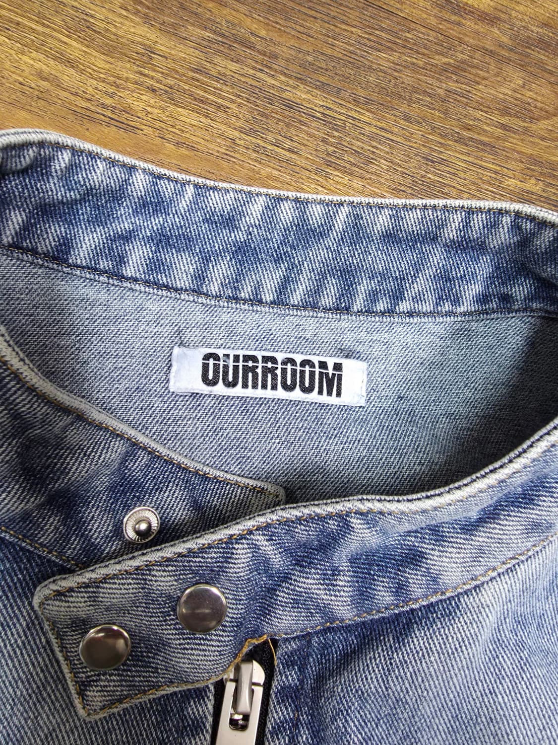 아워룸 라이더 데님자켓 상품이미지2