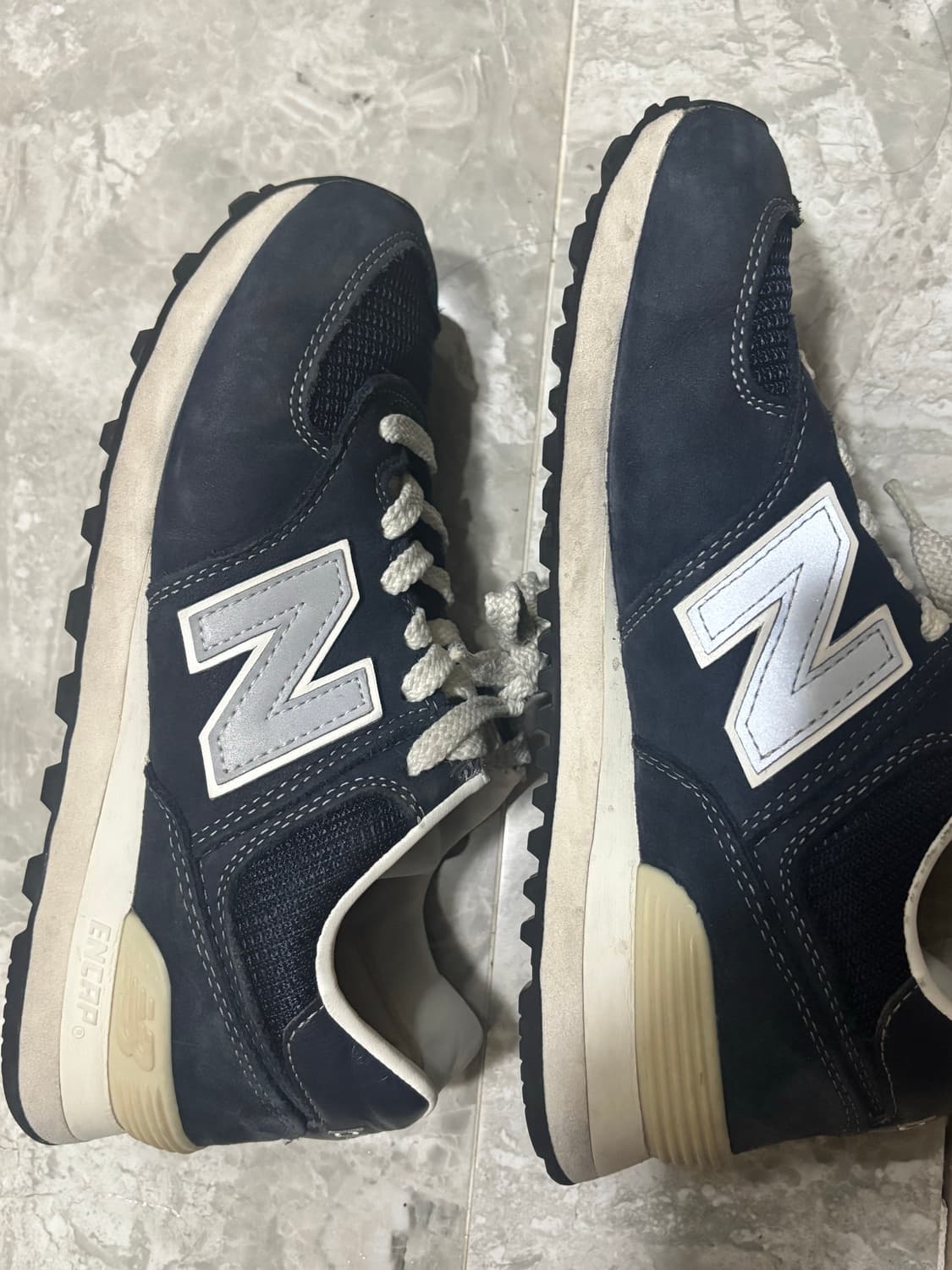 뉴발란스 x 포터리 574 프리미엄 하드 네이비 (U574BG2) 상품이미지4