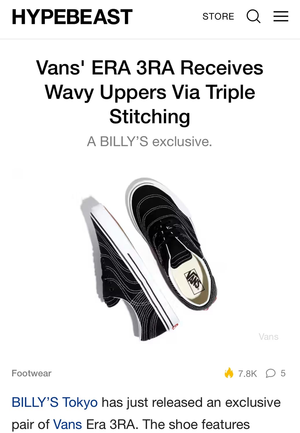 반스 3RA 어센틱 블랙 275mm 상품이미지7