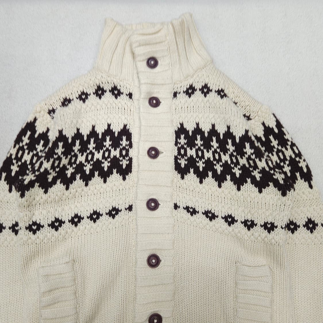 아베크롬비 헤비울 코위찬 가디건 L 상품이미지3