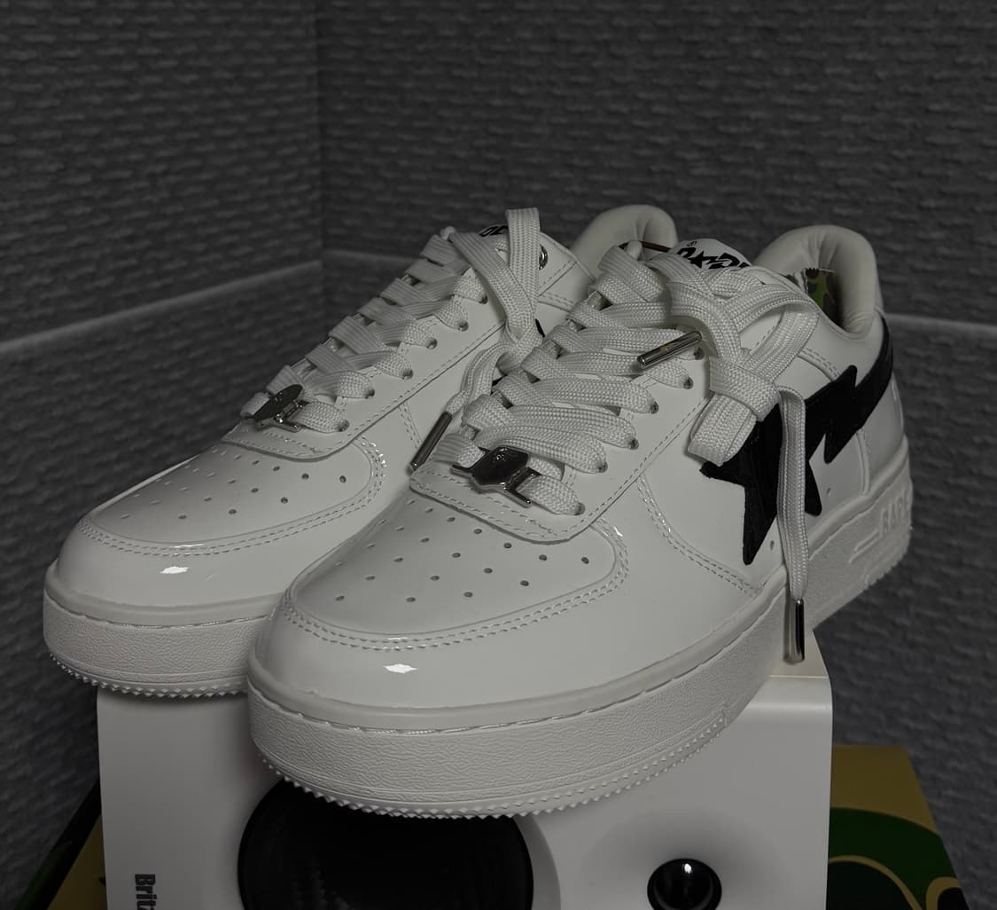 베이프스타 #2 화이트 블랙 상품이미지2