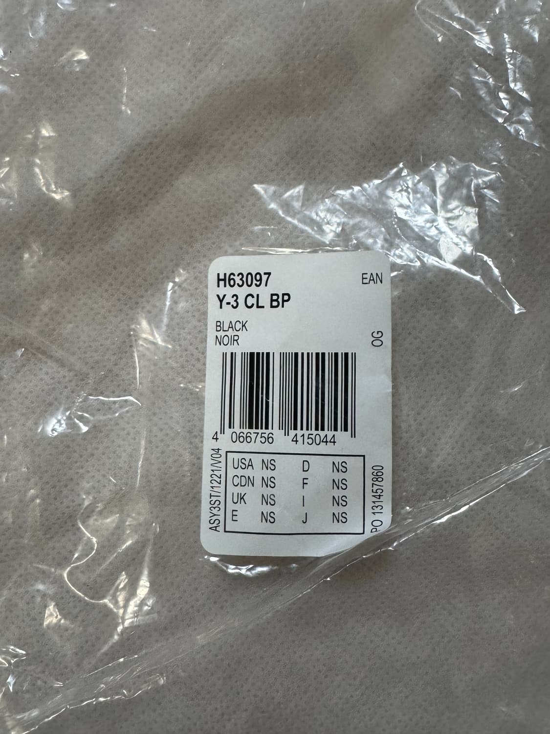 Y-3 로고 자수 블랙 백팩 상품이미지9