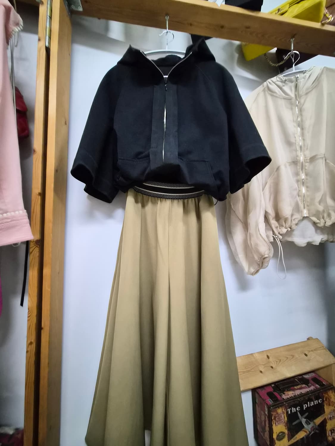 랑방집업 후드집업. 타임 와이드팬츠 상품이미지1