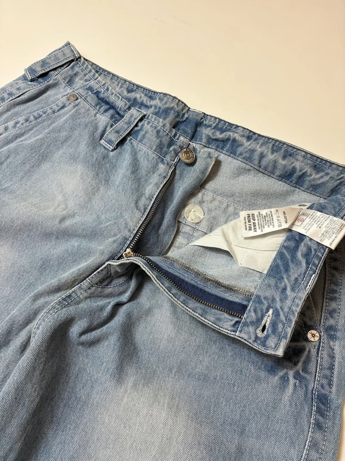 트루릴리젼 23ss 로우싯 와이드 데님 팬츠 PN8232 상품이미지3