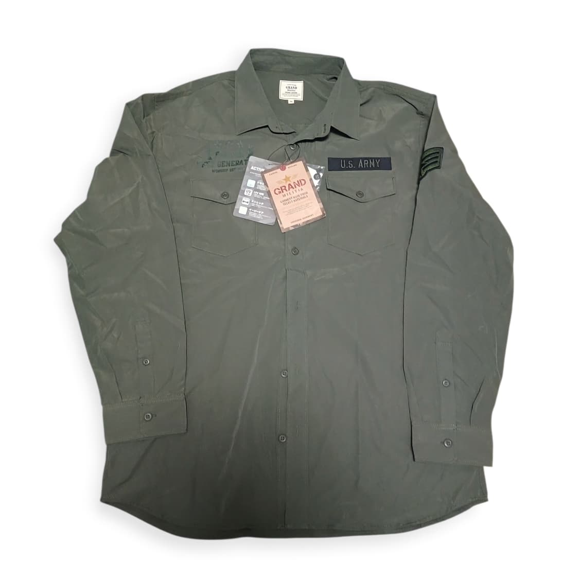 Grand militia u.s.army 셔츠자켓 상품이미지1