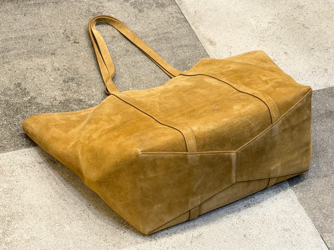 Suede Shopper Bag_Camel 상품이미지7