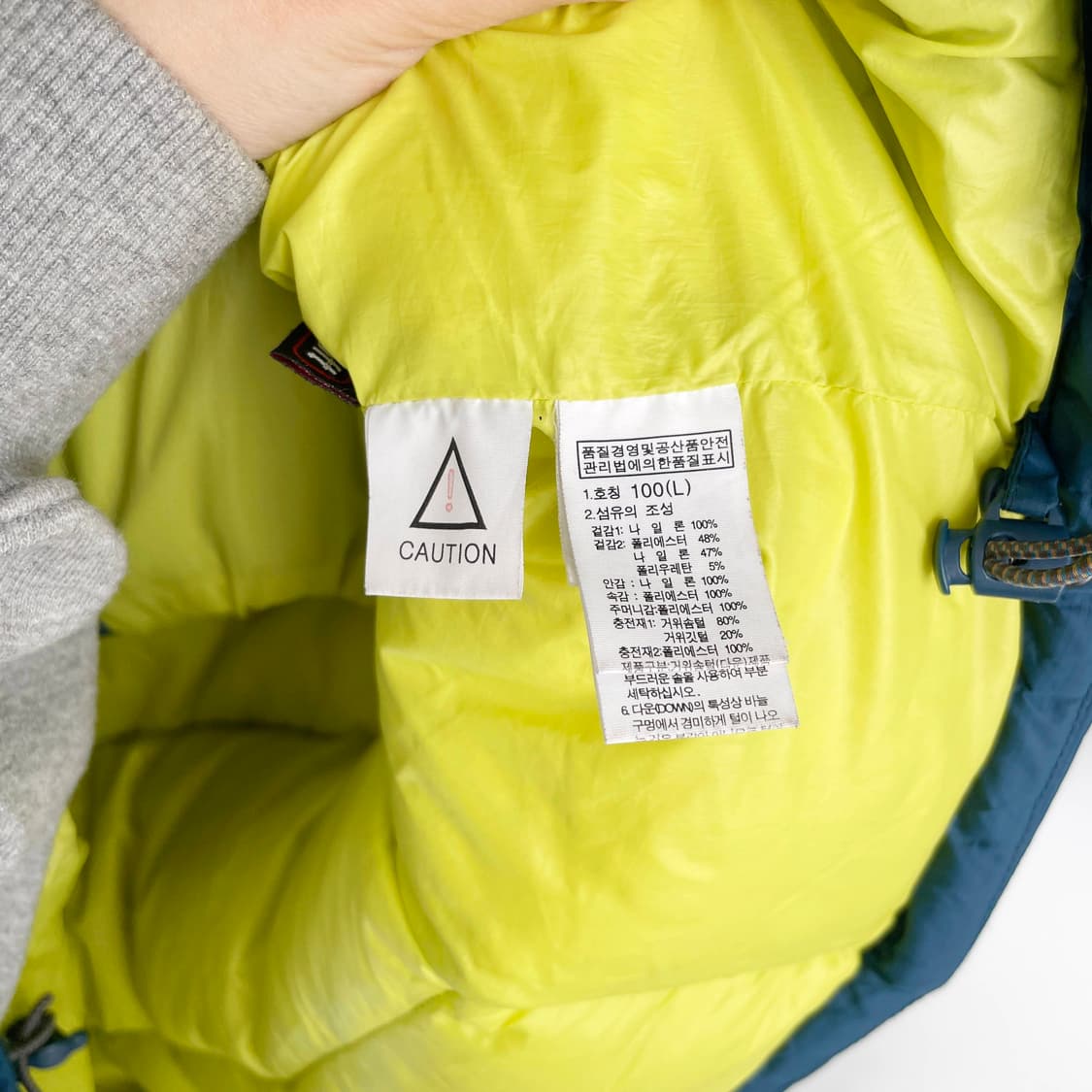 F1 노스페이스 구스다운 패딩 100사이즈 상품이미지6