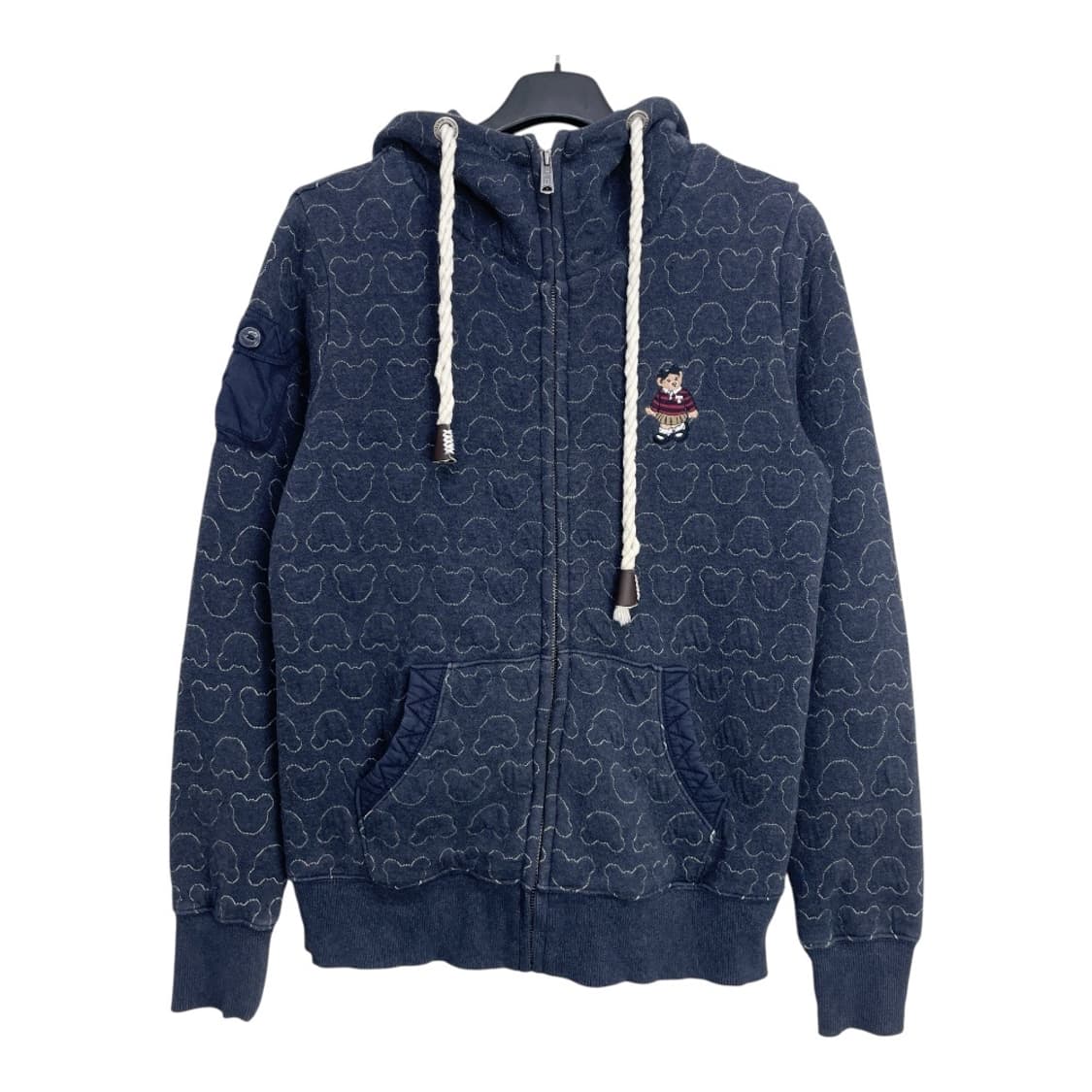 티니위니 자수베어 기모 후드집업 FL 상품이미지1