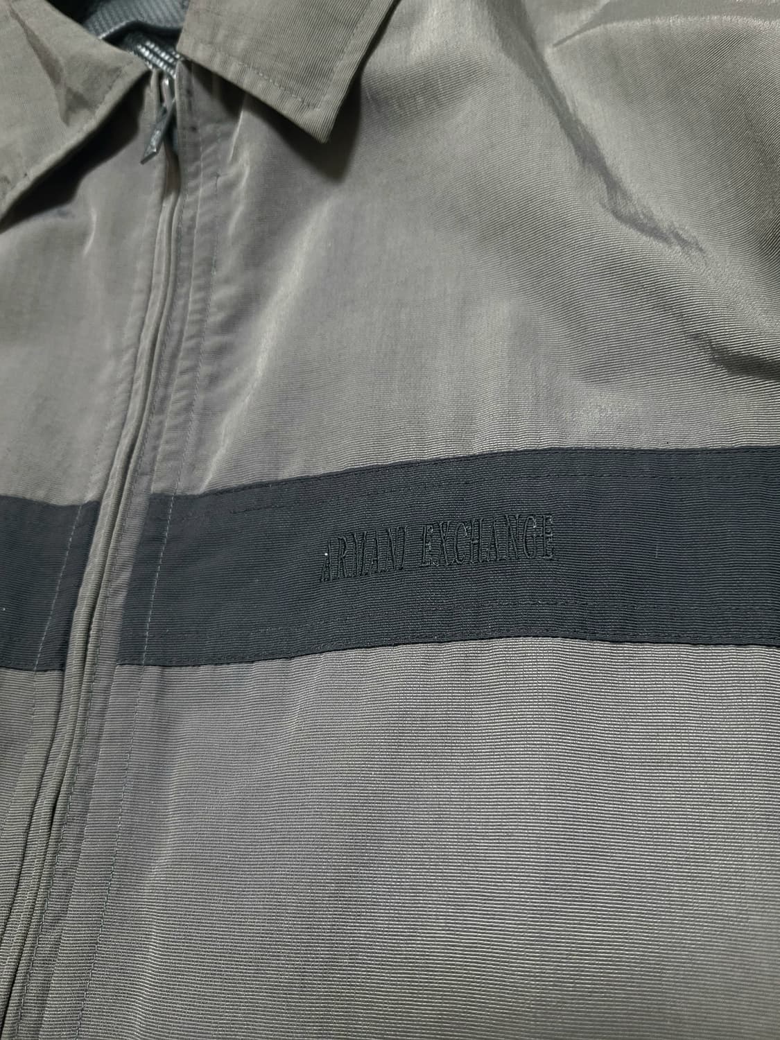 AIX 알마니 익스인지 봄버 자켓 다크 그레이 M 상품이미지5