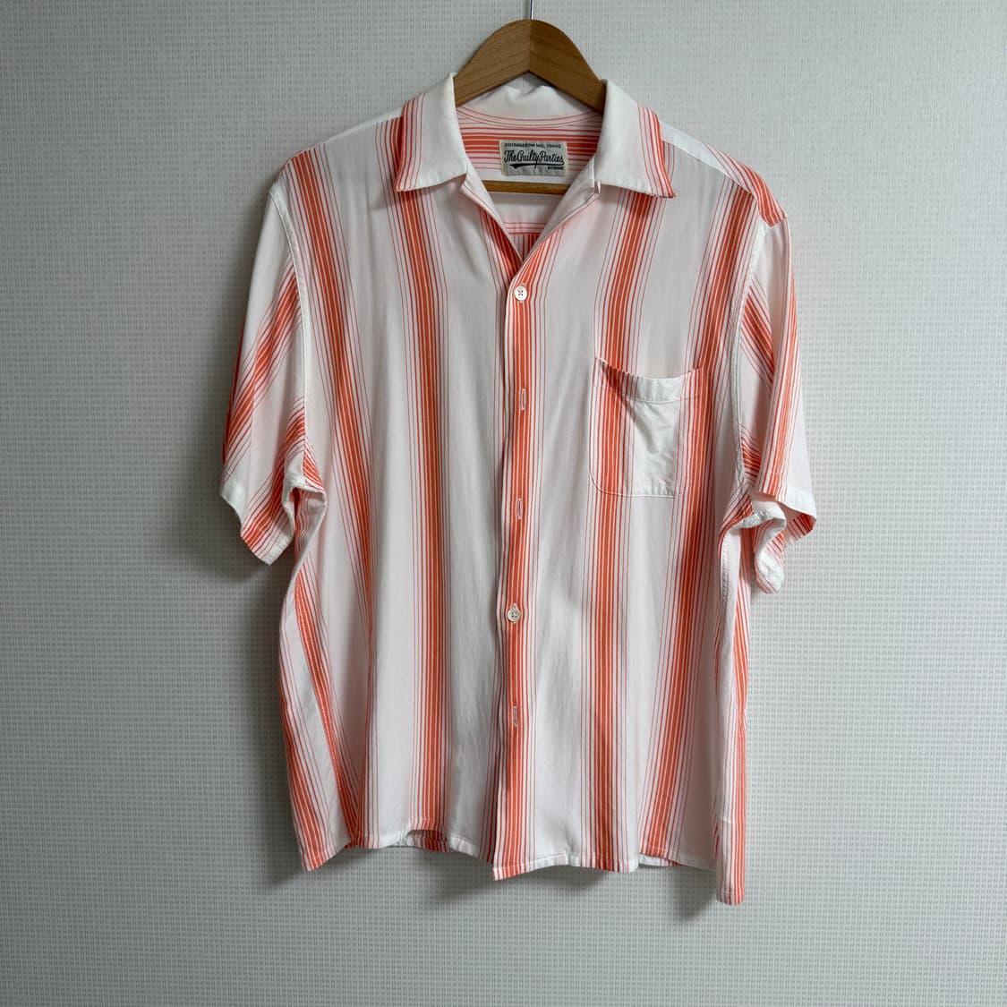 와코마리아 오픈카라 셔츠 상품이미지1