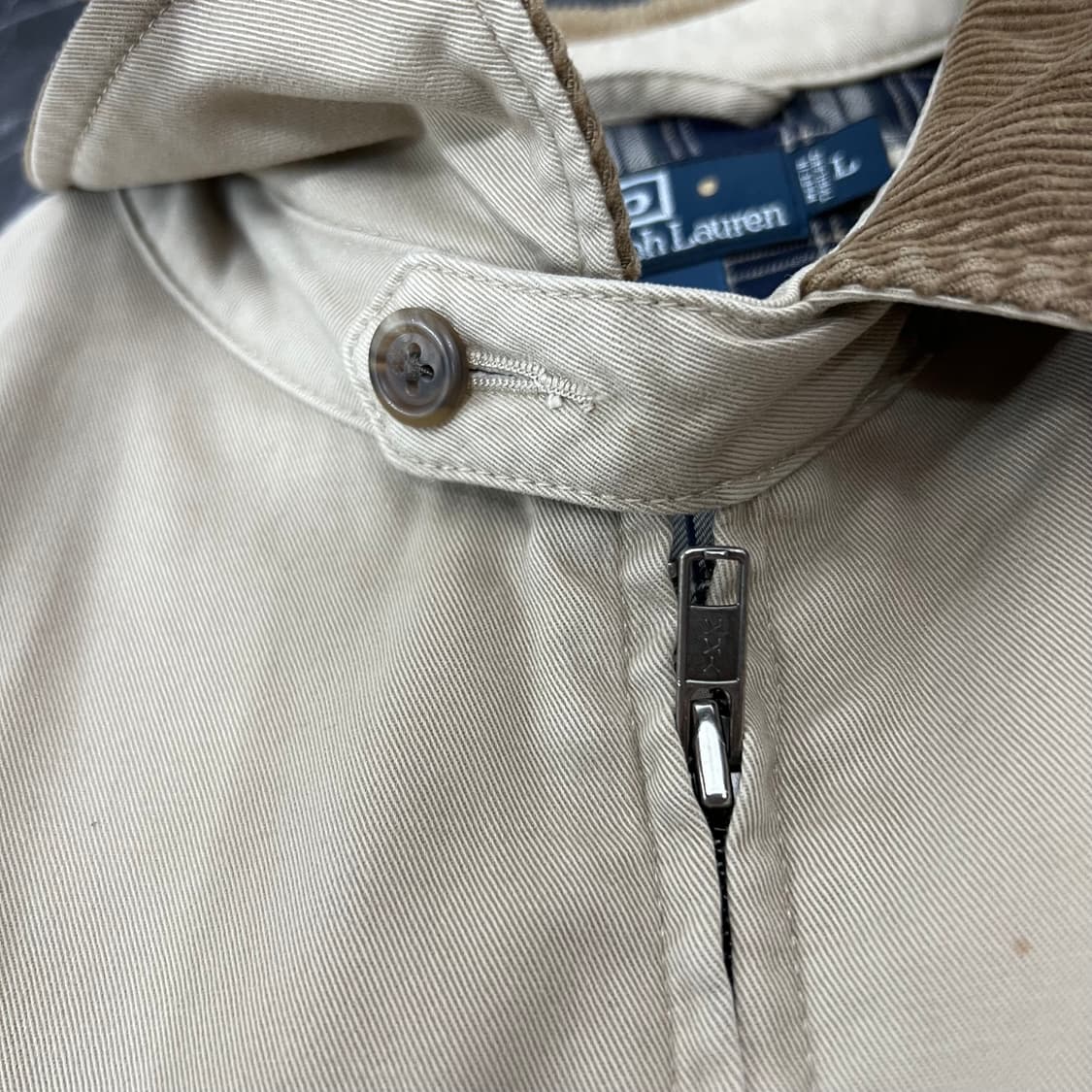 폴로랄프로렌 90s 코듀로이 카라넥 베이포드 스윙 자켓 상품이미지6