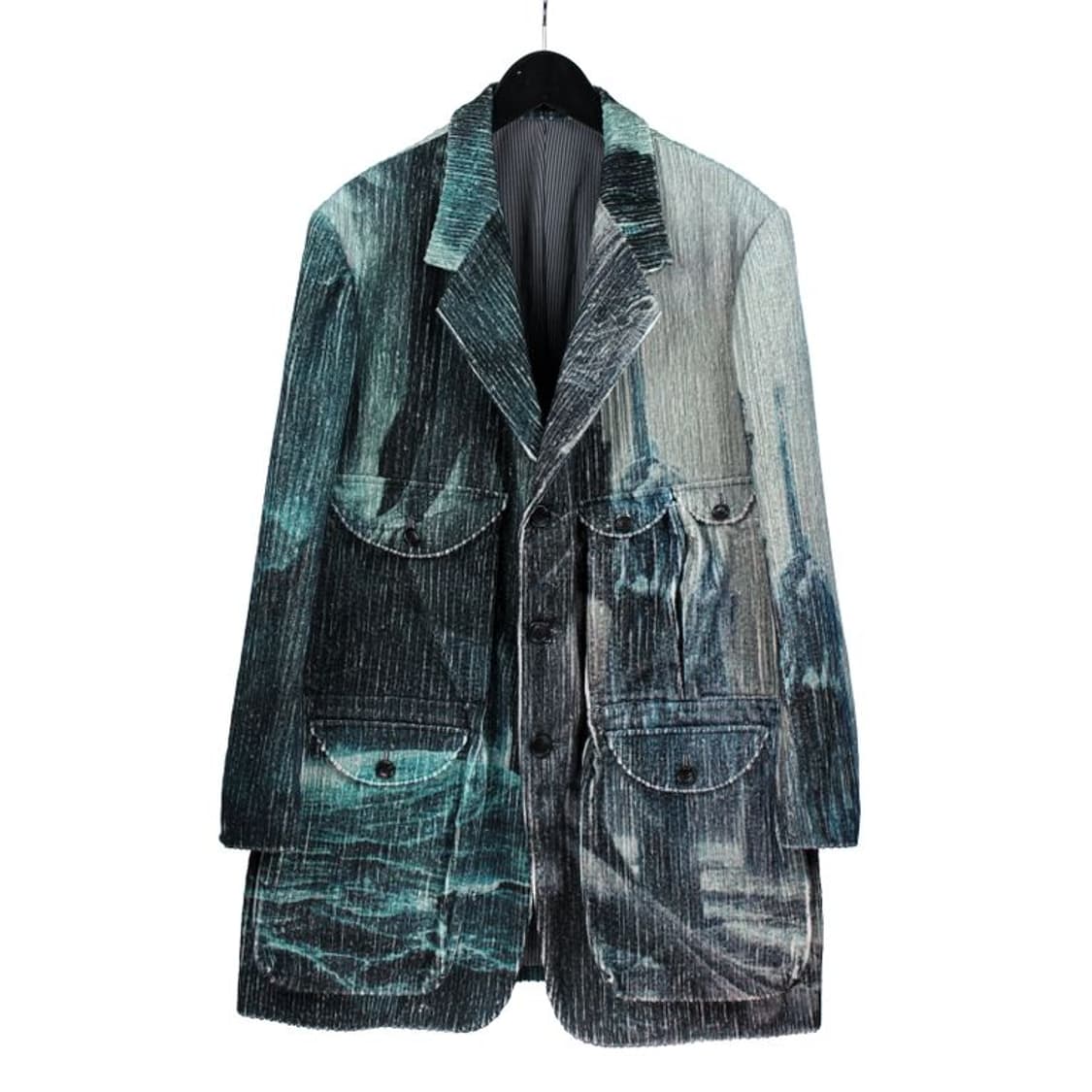 요지 야마모토 AW22 벡신스키 코듀로이 블레이저 상품이미지1