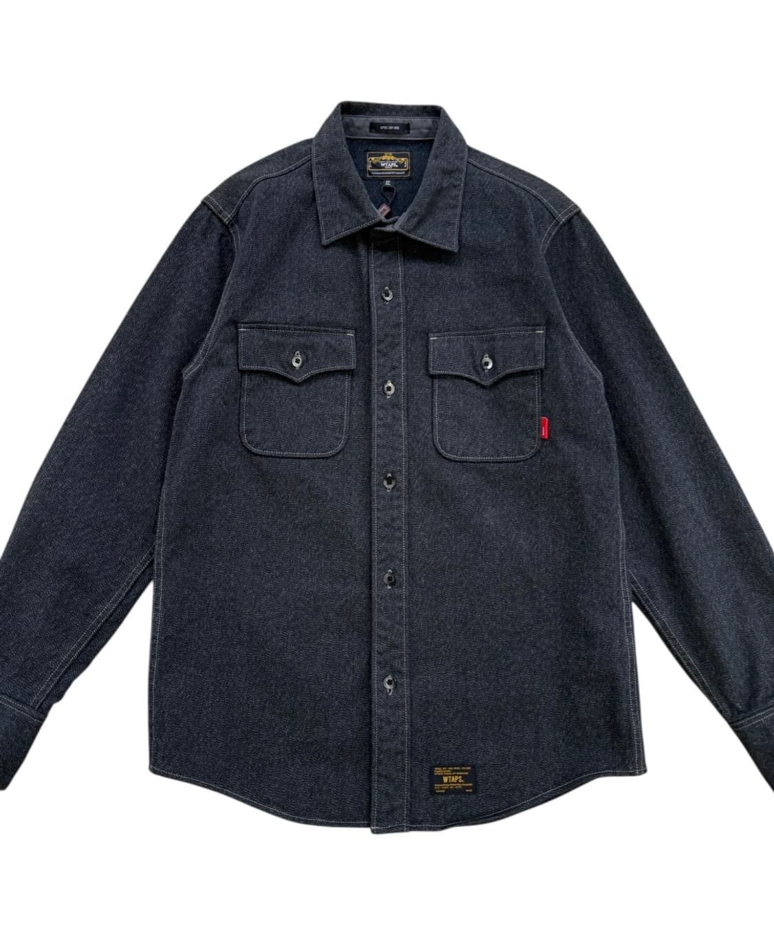 더블탭스 CPO 데님 포켓 셔츠 상품이미지3