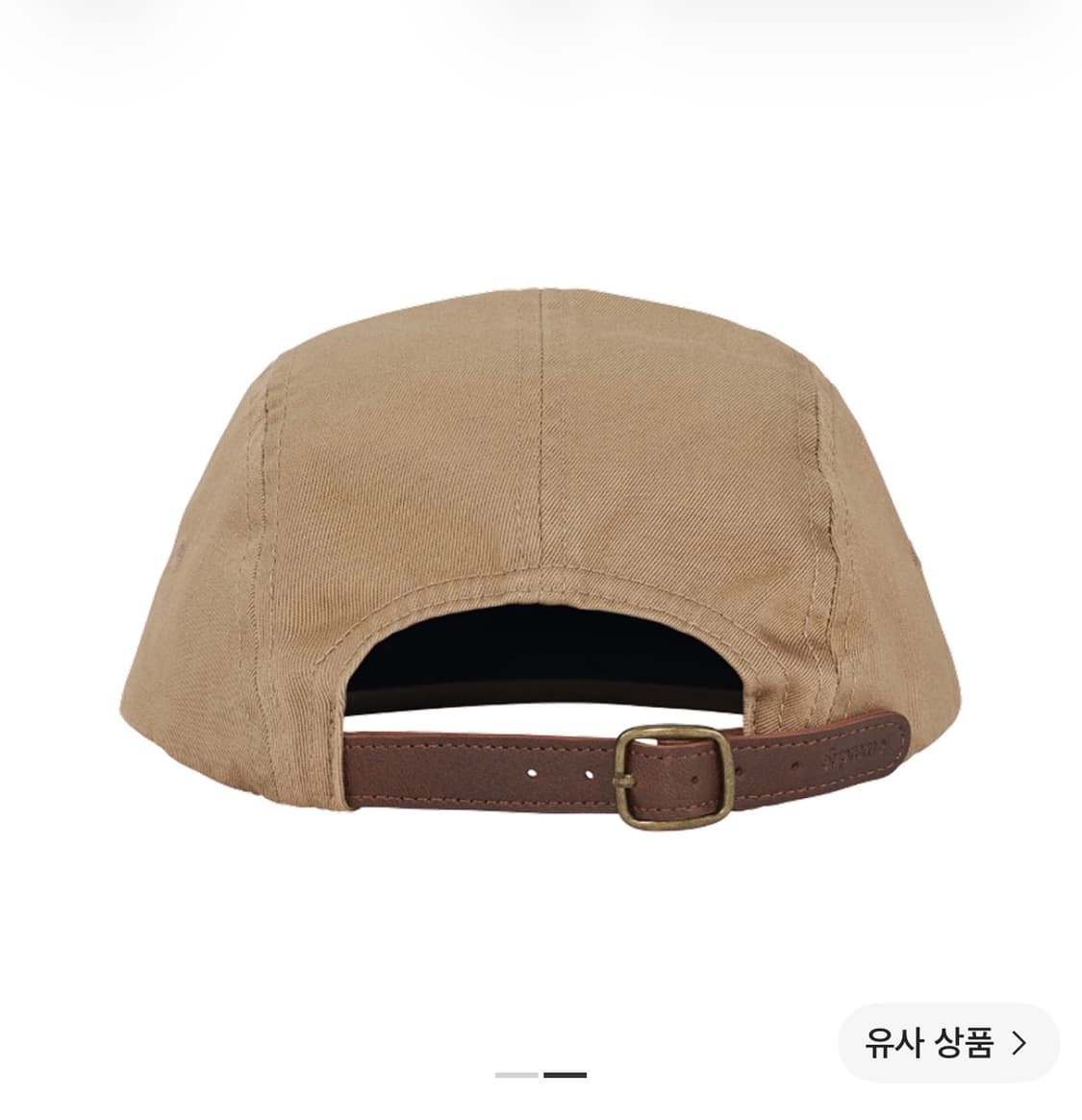 슈프림 워시드 치노 트윌 캠프캡 탄 25FW 상품이미지2
