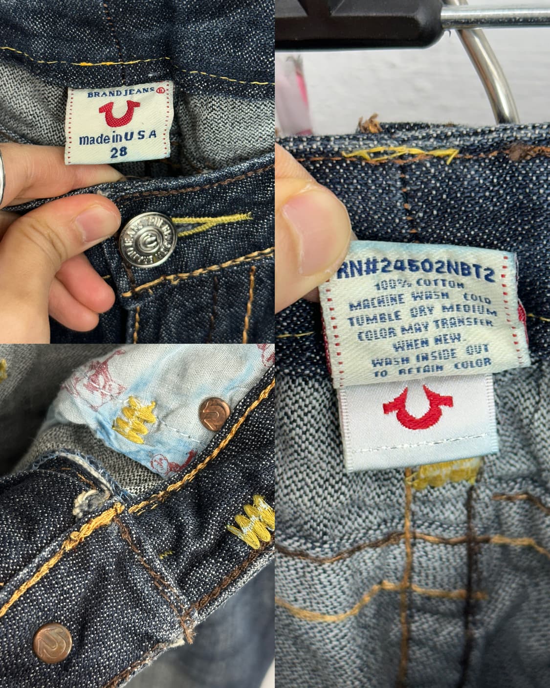 True Religion Billy Super T Made In USA  상품이미지7