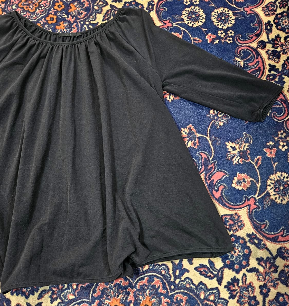 코스(COS) 코튼 셔링 주름 블라우스 S 상품이미지3