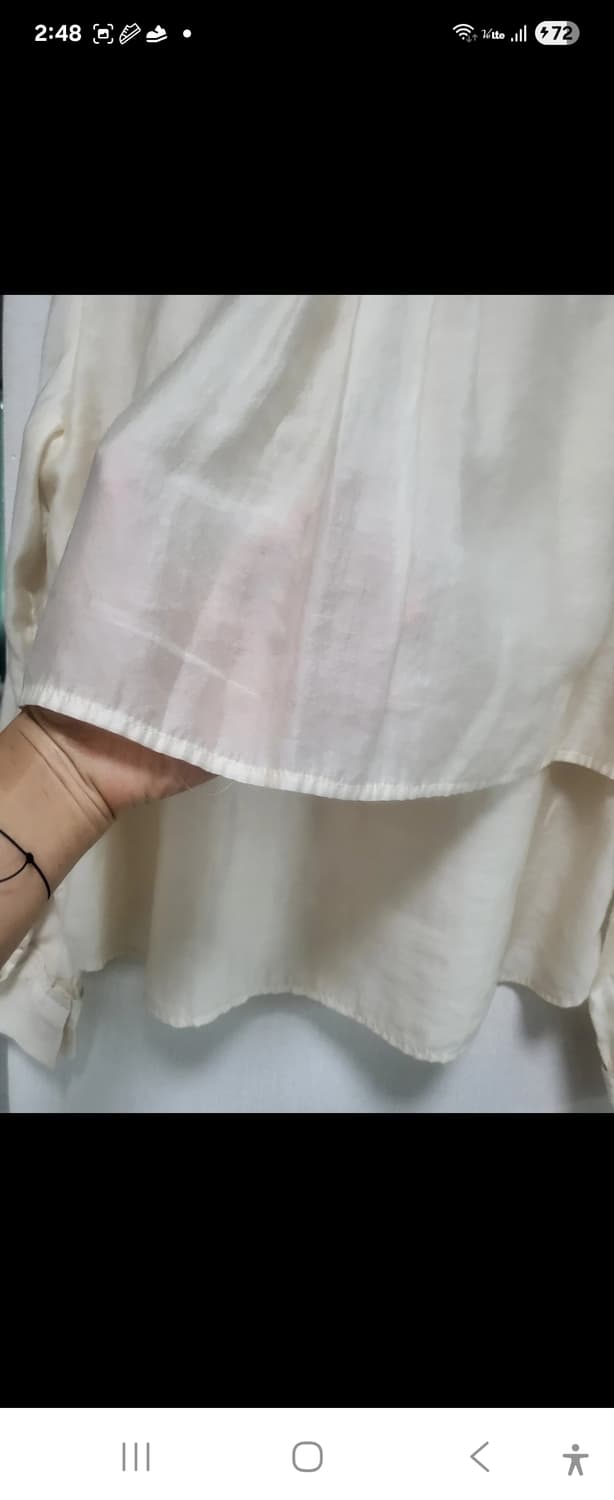 ZOOC 아이보리 여성 셔츠 85-160(55-66) 상품이미지9