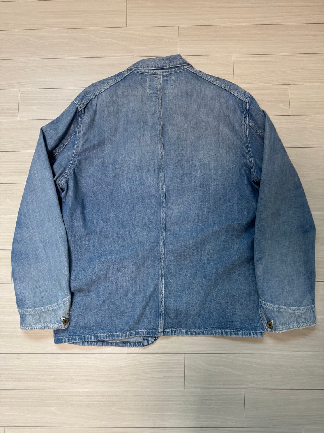 더블알엘 엔지니어 청자켓 XL사이즈 판매합니다. 상품이미지7