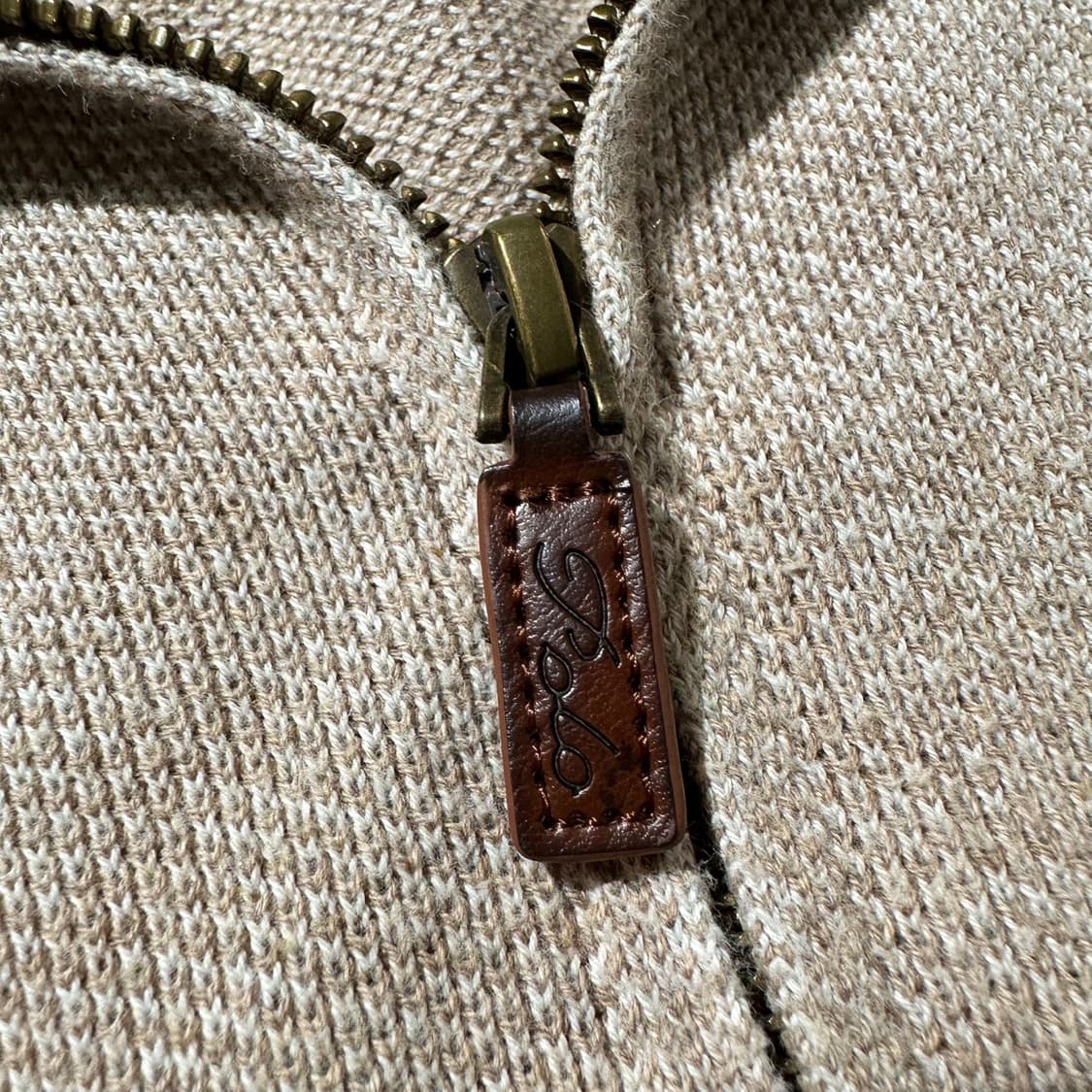 폴로 랄프로렌 피마코튼 하프집업 니트 상품이미지5