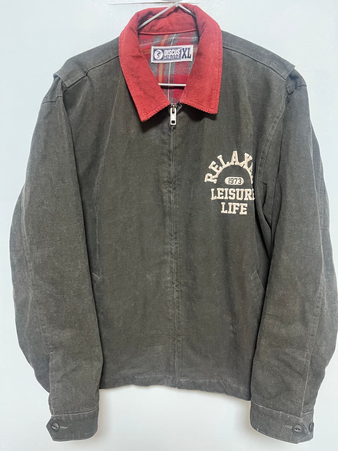 디스커스 애슬래틱 코튼 워크자켓 상품이미지1