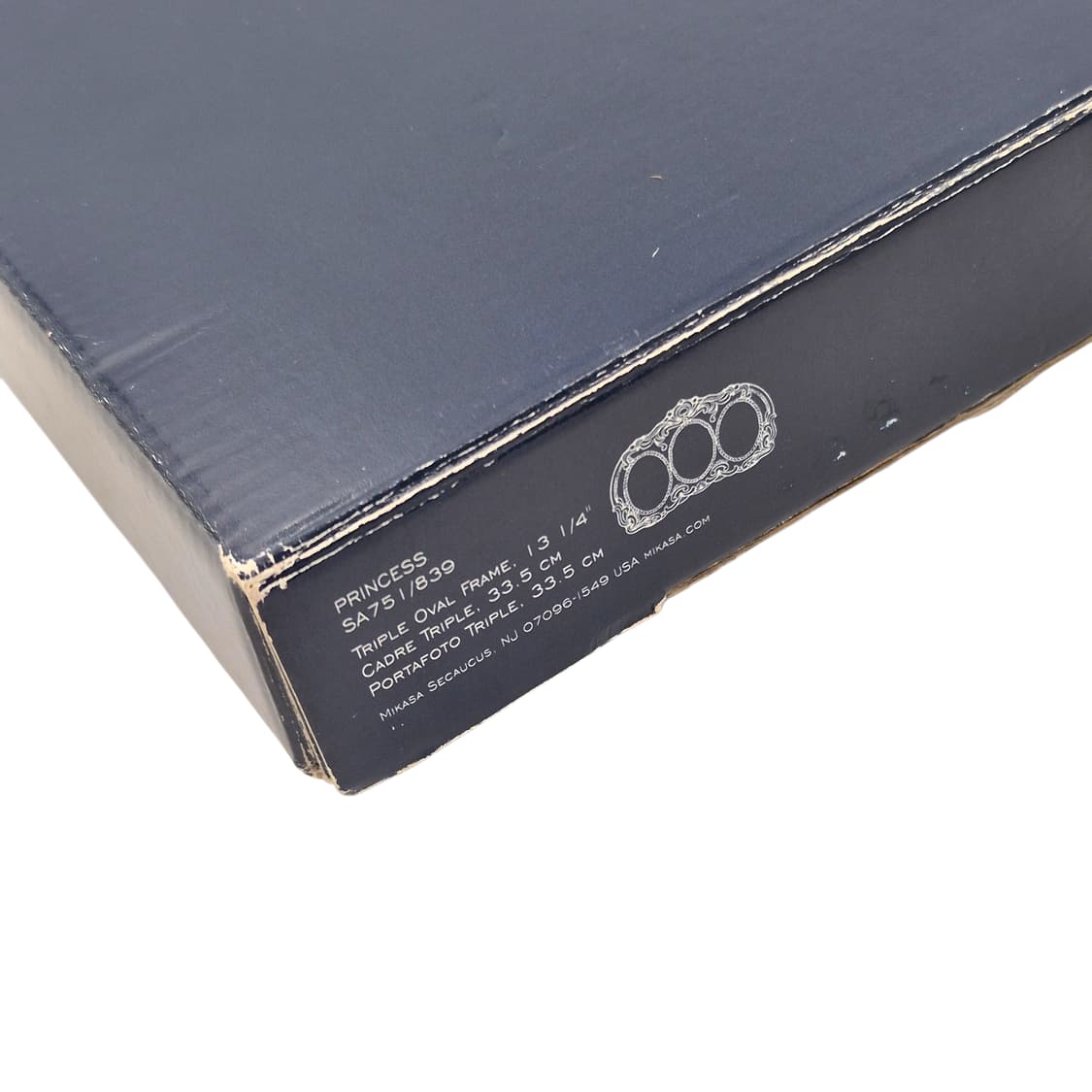 80s 독일 미카사 엔틱 불투명 3구 액자 상품이미지4