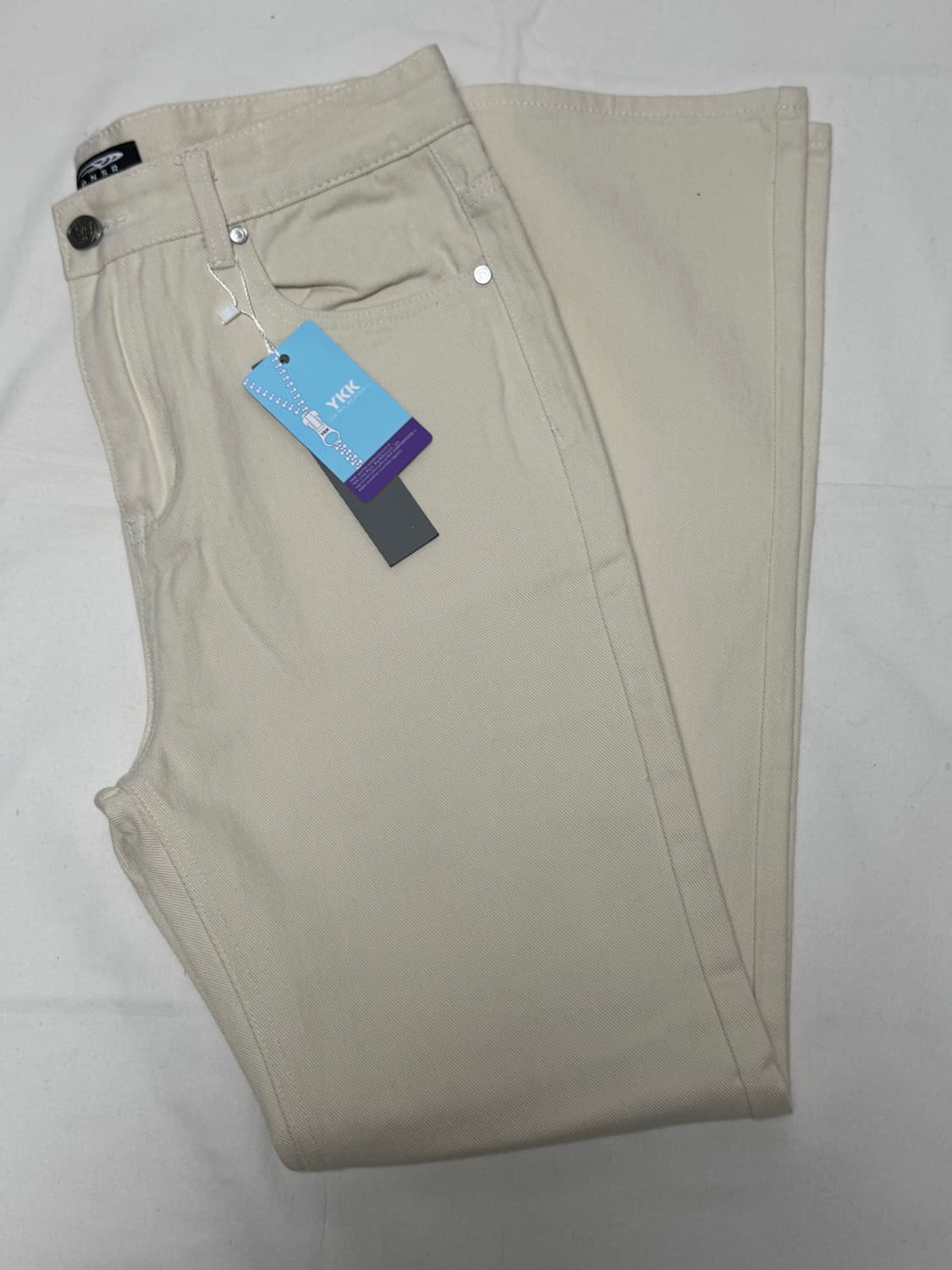 DNSR / 시그니처 플레어 데님팬츠 (베이지) / M 상품이미지2