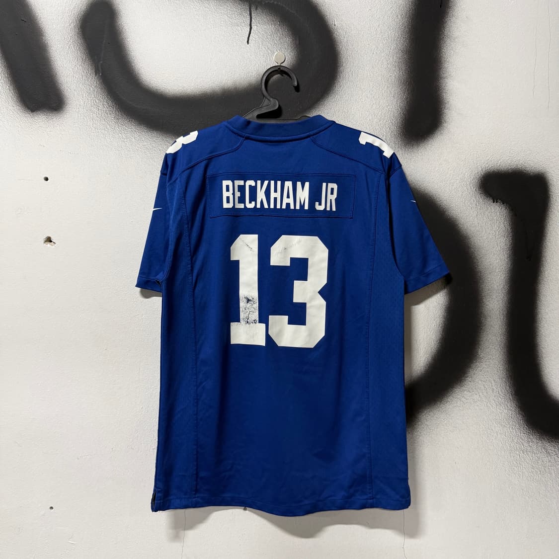 나이키 x NFL 뉴욕 자이언츠 베컴 주니어 마킹 풋볼 져지 상품이미지2