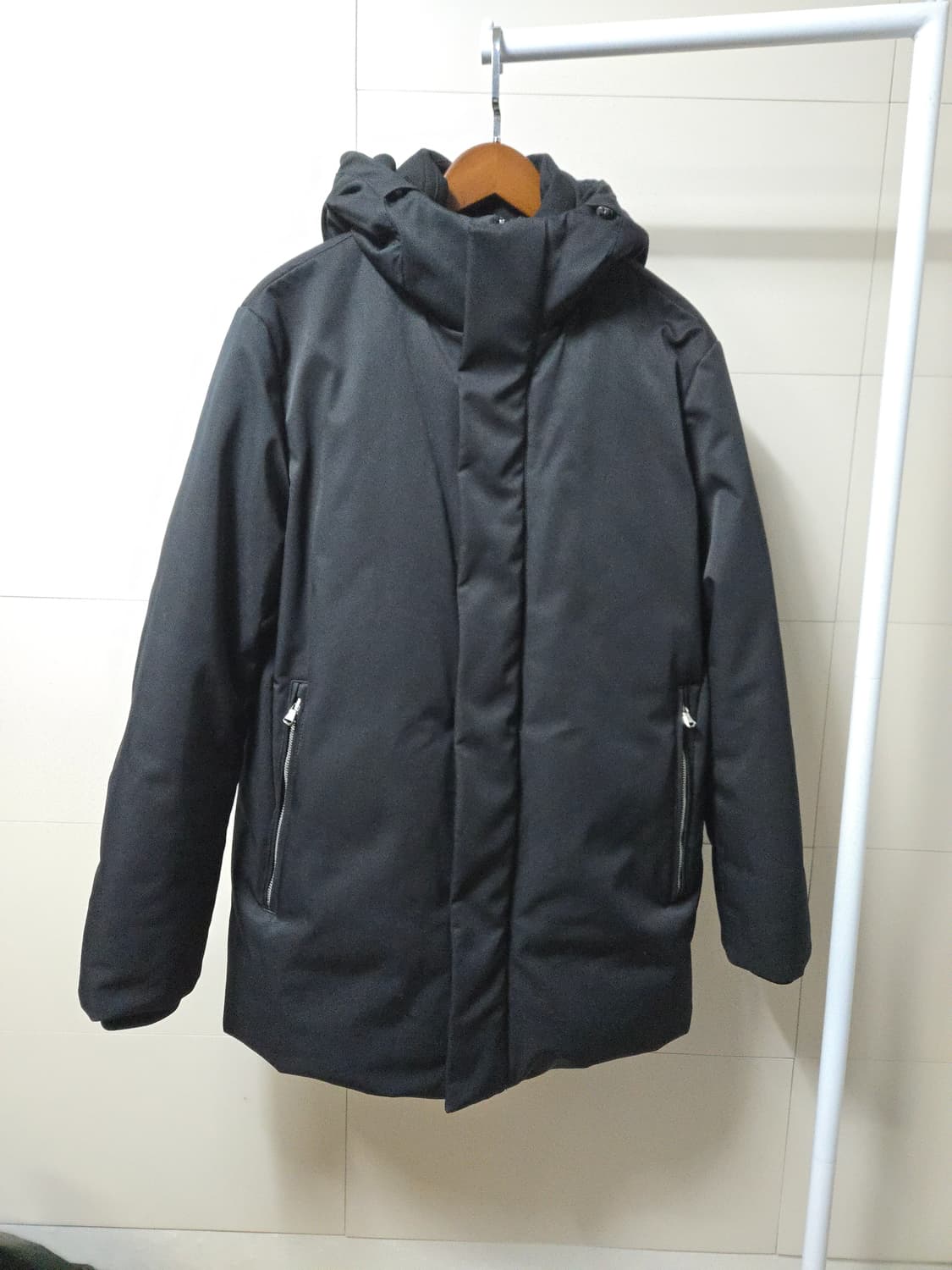 질스튜어트 구스 다운 후드 점퍼 여유있는 95 (100과 95사이 사이즈 상품이미지3